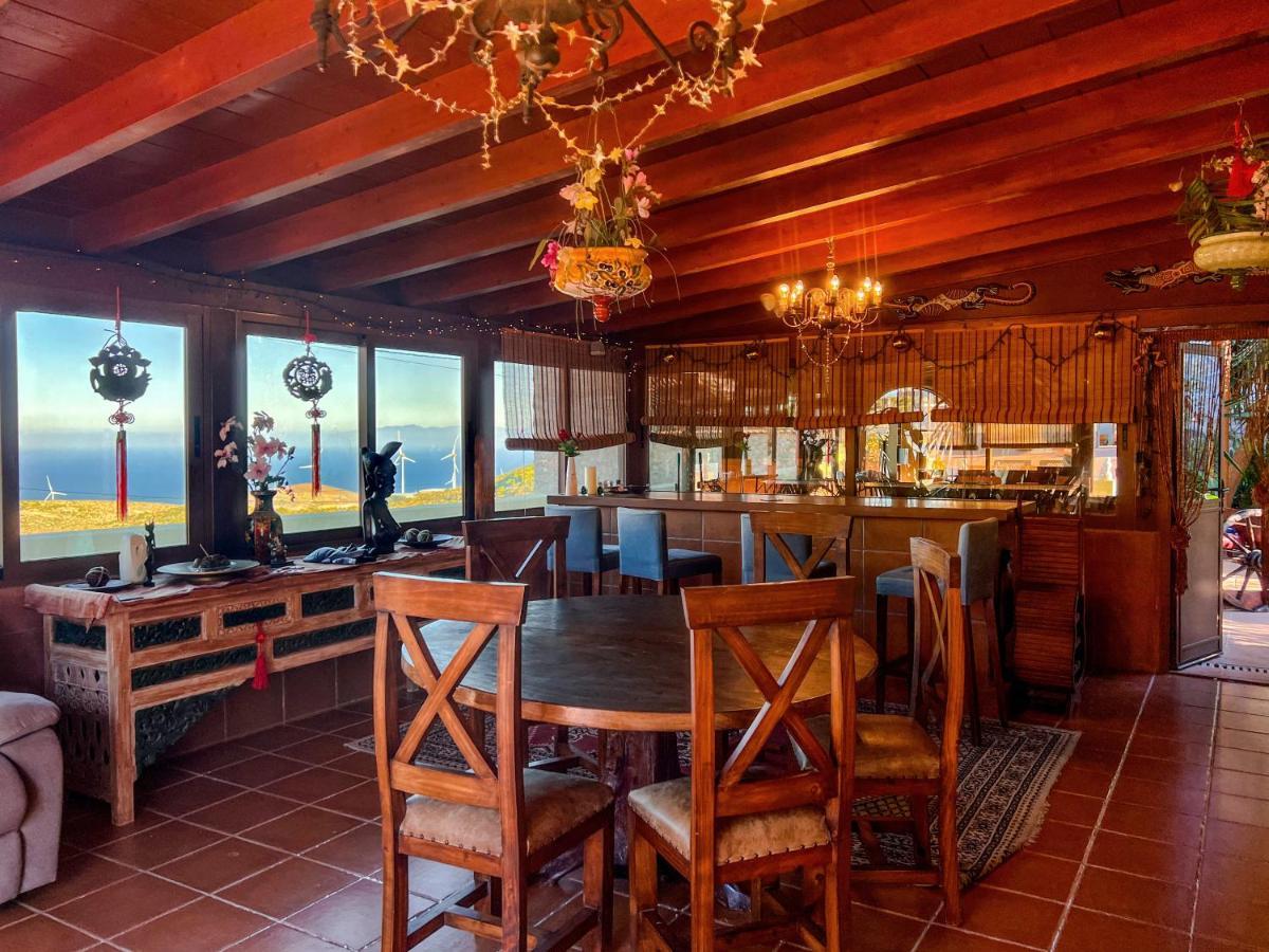 Villa Exquisite Rural House With Garden, Pool And Sea Views Arico Viejo Exterior foto