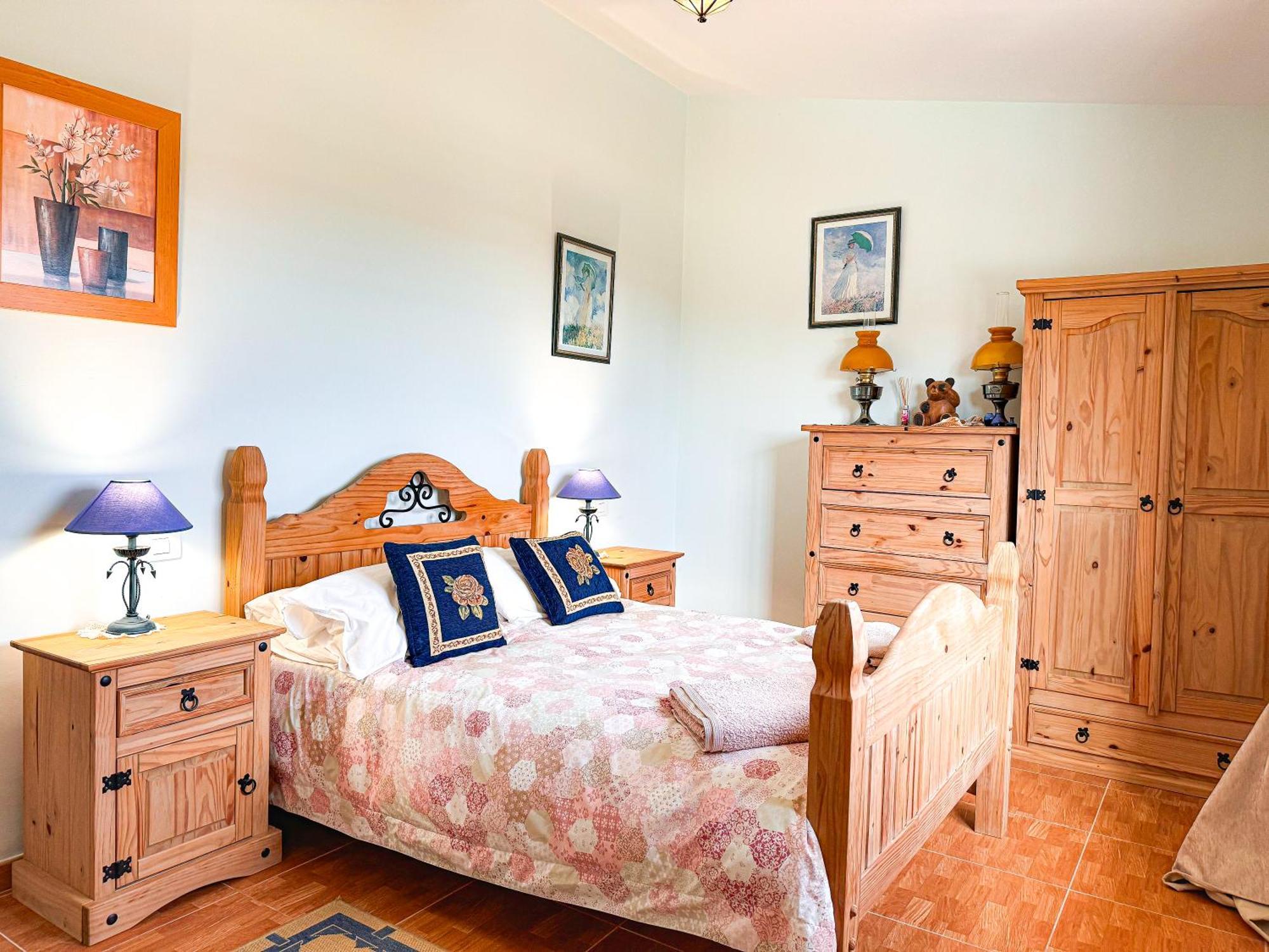 Villa Exquisite Rural House With Garden, Pool And Sea Views Arico Viejo Exterior foto