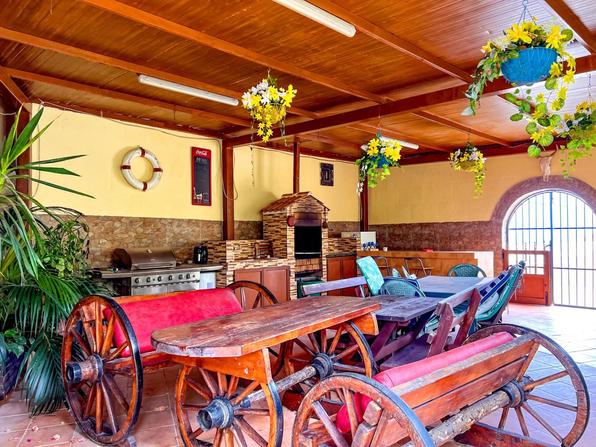 Villa Exquisite Rural House With Garden, Pool And Sea Views Arico Viejo Exterior foto