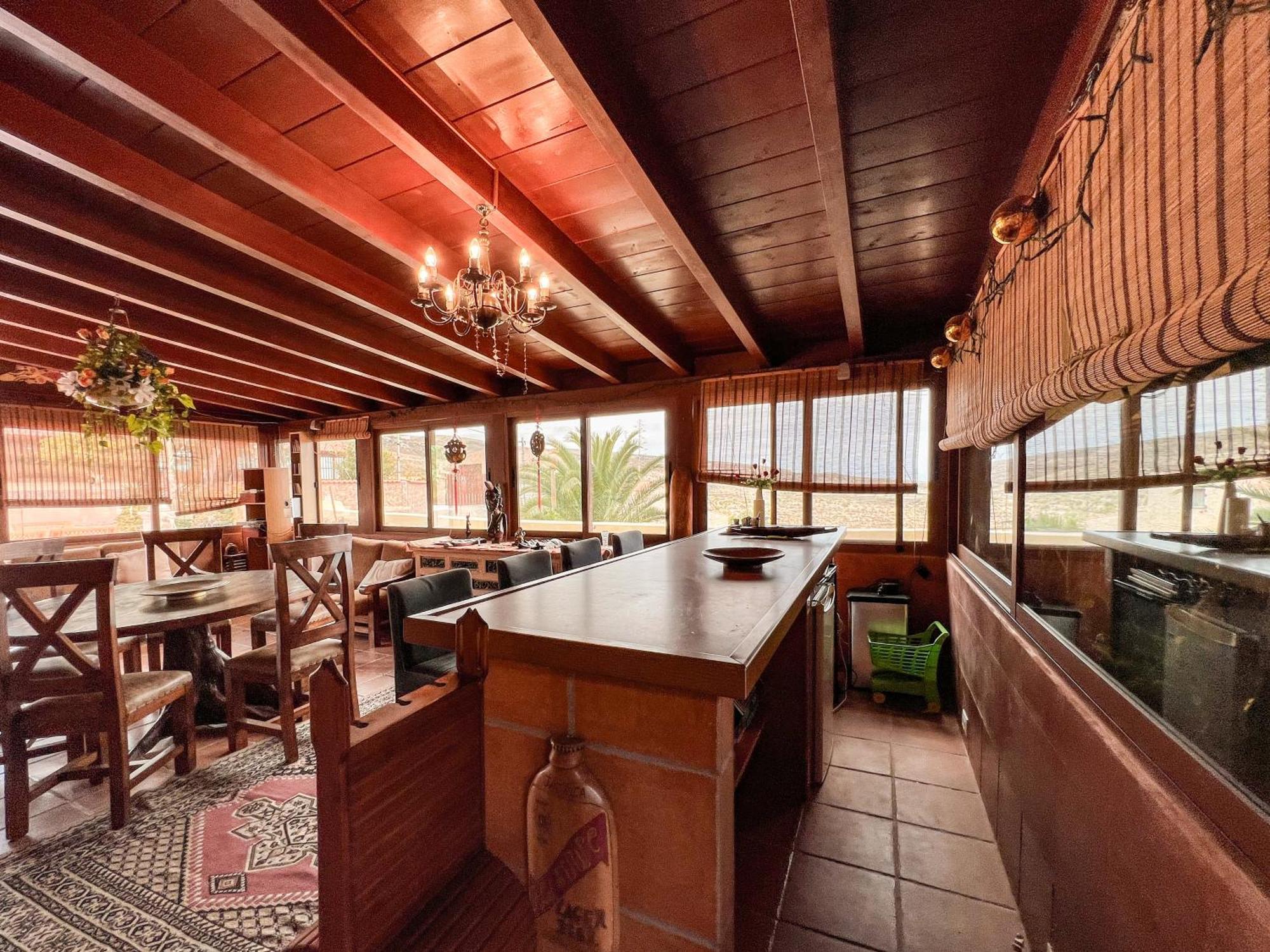 Villa Exquisite Rural House With Garden, Pool And Sea Views Arico Viejo Exterior foto