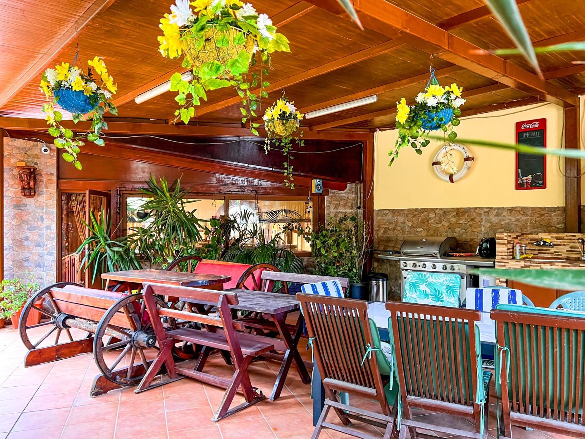 Villa Exquisite Rural House With Garden, Pool And Sea Views Arico Viejo Exterior foto