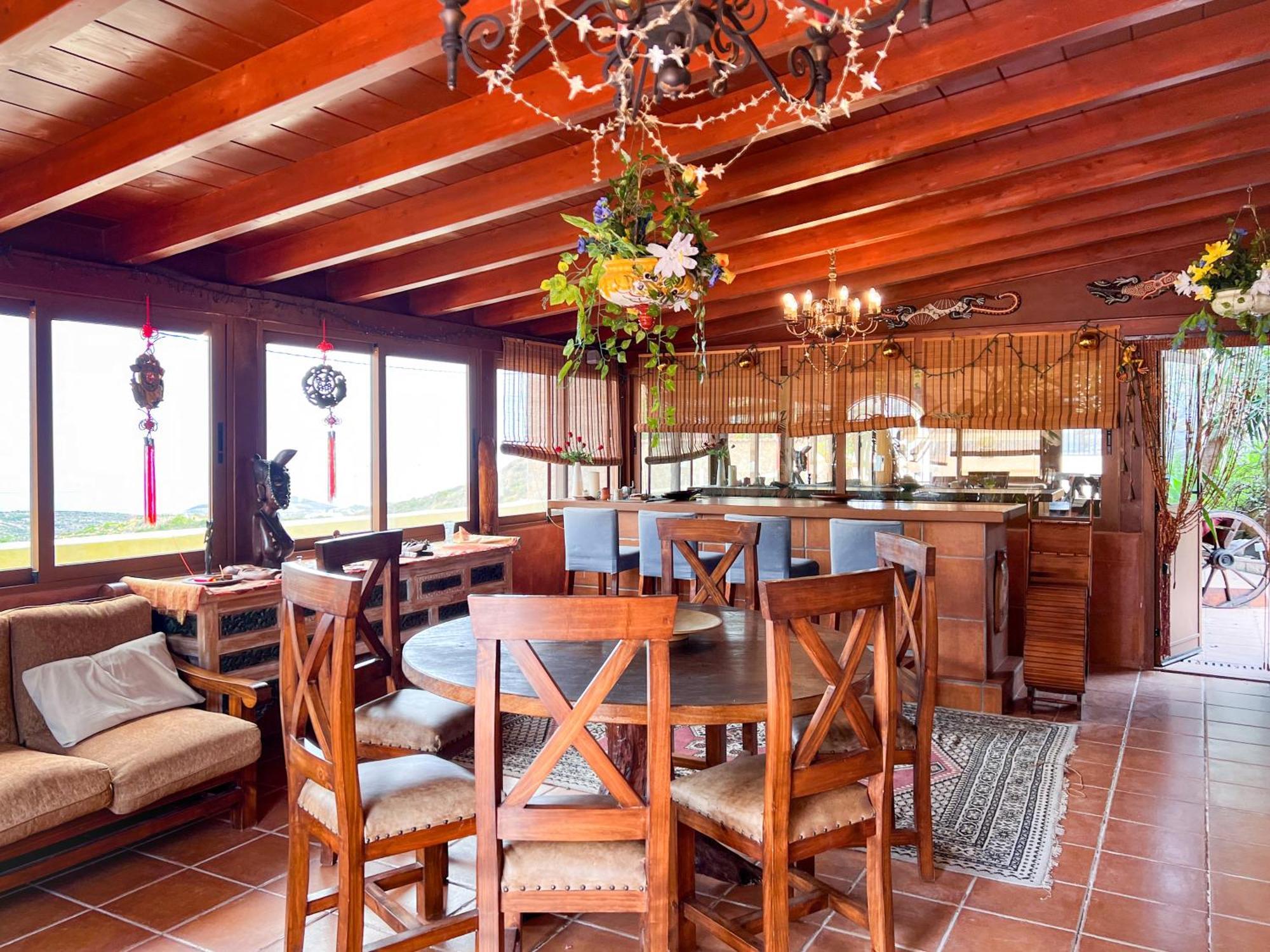 Villa Exquisite Rural House With Garden, Pool And Sea Views Arico Viejo Exterior foto