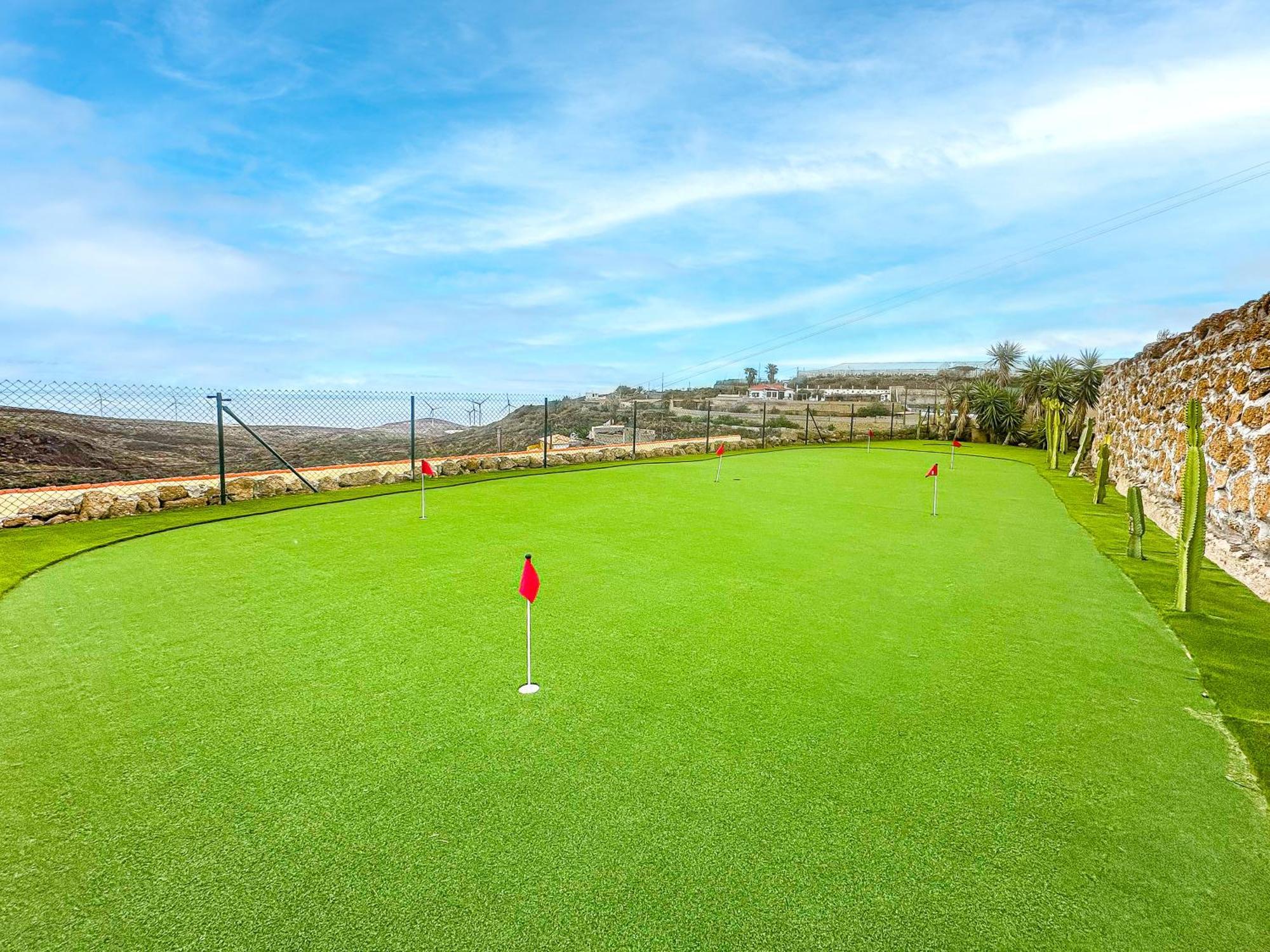 Villa Exquisite Rural House With Garden, Pool And Sea Views Arico Viejo Exterior foto